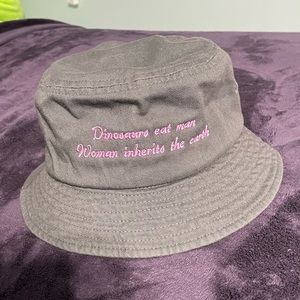 Jurassic Park Quote Bucket Hat
